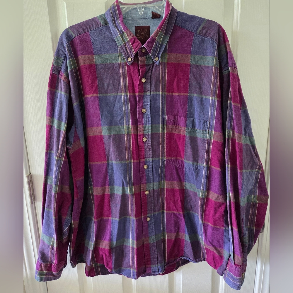 Haggar Casual Denim Shirt